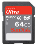 sandisk SDXC 64GB